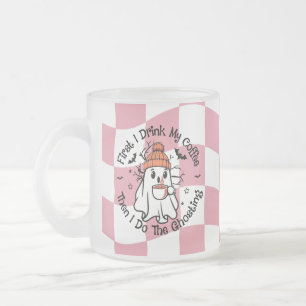Süßer Geist Herbst Kürbis Gewürz Rosa Mattglastasse