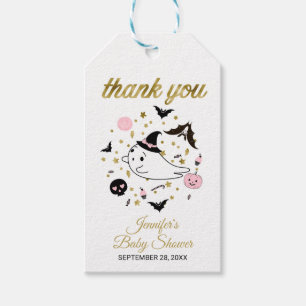 Süßer Geist Kleiner Boo Halloween Baby Shower Favo Geschenkanhänger