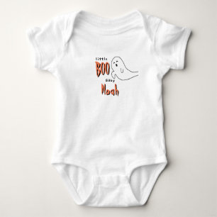 Süßer Geist Kleiner Boo Personalisierter Name Baby Strampler