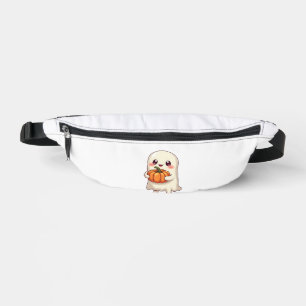 Süßer Geist mit Kürbis � Lustiges Halloween Bauchtasche