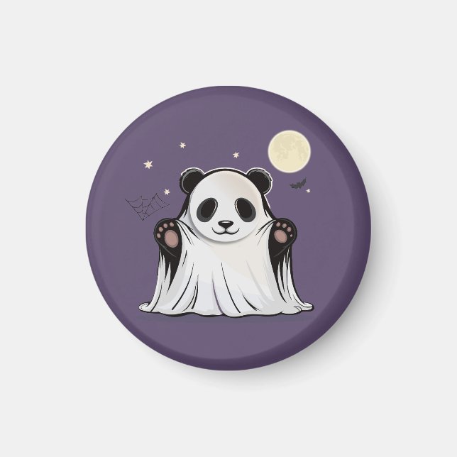 Süßer Geist-Panda unter dem Mond  Magnet (Vorne)
