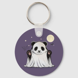 Süßer Geist-Panda unter dem Mond  Schlüsselanhänger