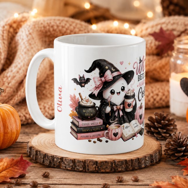 Süßer Geist personalisierter Kürbis-Saison-Becher Kaffeetasse (Von Creator hochgeladen)