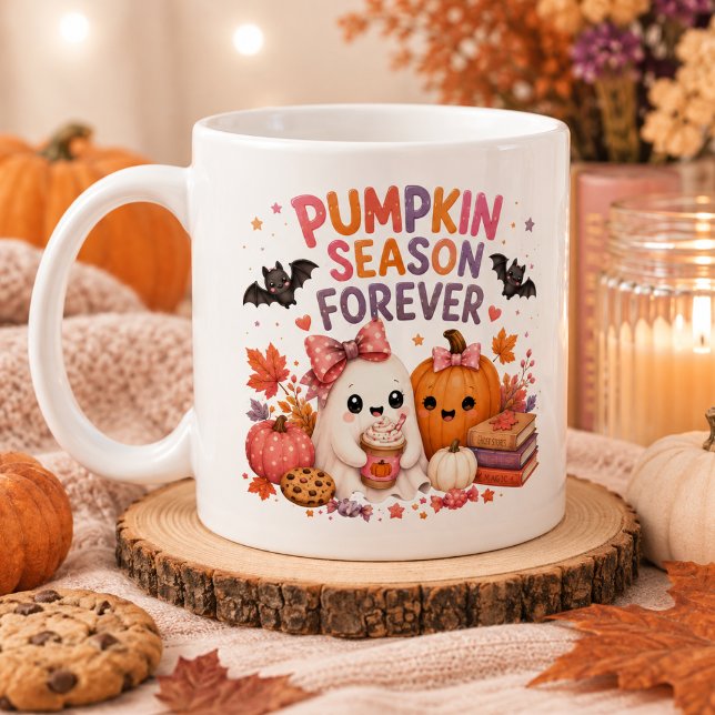 Süßer Geist personalisierter Kürbis-Saison-Becher Kaffeetasse (Von Creator hochgeladen)