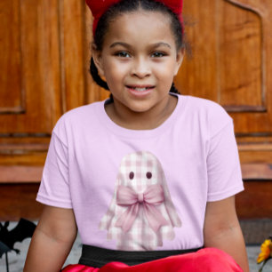 Süßer Geist Rosa Gingham T-Shirt