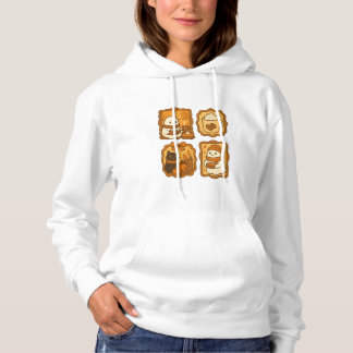 Süßer Geist und Katze in der Herbstsaison | Gemütl Hoodie