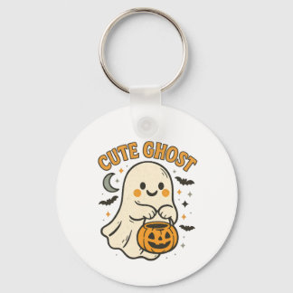 Süßer Geister-Halloween-Schlüsselanhänger-Anhänger Schlüsselanhänger