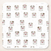 Süßer Geisterhund Halloween-Bandana Rosa Schleife