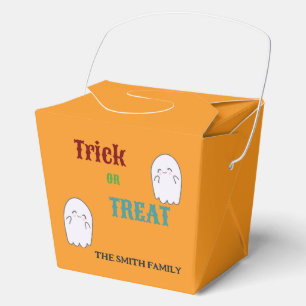 Süßer Geisterscherz oder Streich Halloween Geschenkschachtel