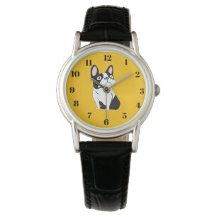 Süßer gelber Welpe Armbanduhr