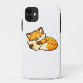 Süßer gemütlicher schlafender Fuchs Case-Mate iPhone Hülle