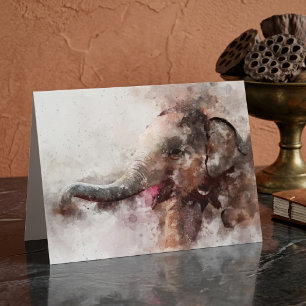 Süßer, glücklicher und verspielt Baby-Asiatischer  Dankeskarte