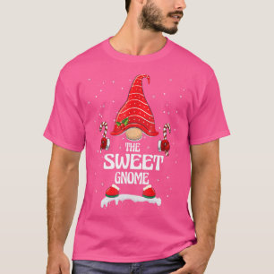 Süßer Gnom Büffelkariert passende Familien-Weihnac T-Shirt