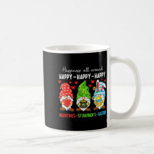 Süßer Gnom Frohe Valentinstag St. Patricks Ostern Kaffeetasse