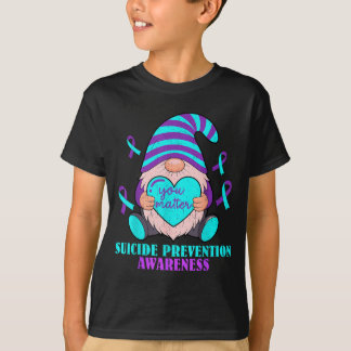 Süßer Gnom Herz Ihre Angelegenheit Präventionsbewu T-Shirt