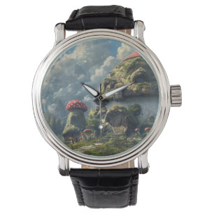 Süßer Gnom, Pilzhaus Armbanduhr