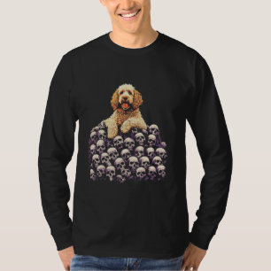 Süßer Goldendoodle-Gotischer Hund T-Shirt