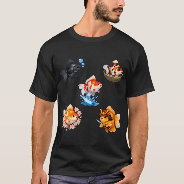 Süßer Goldfisch T-Shirt (Vorderseite)