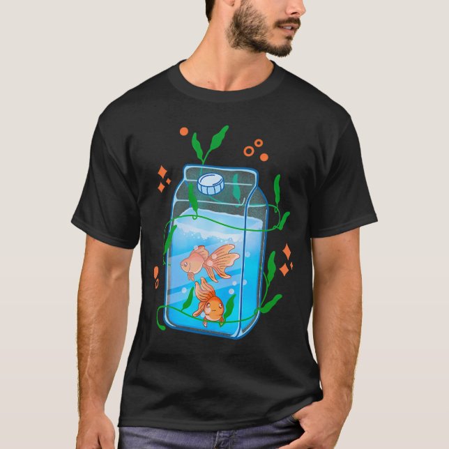 Süßer Goldfisch T-Shirt (Vorderseite)
