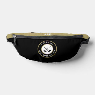Süßer Golfer Humor Lustiger Golf Club Sport Schwar Bauchtasche
