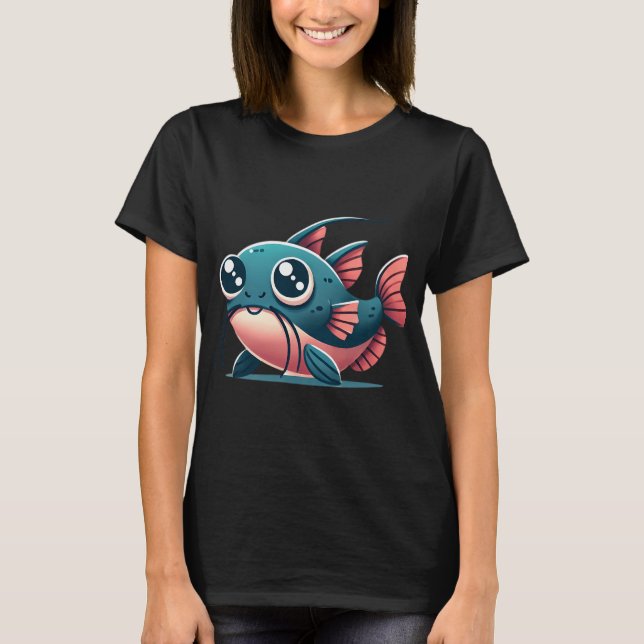 Süßer Goonch-Wels T-Shirt (Vorderseite)