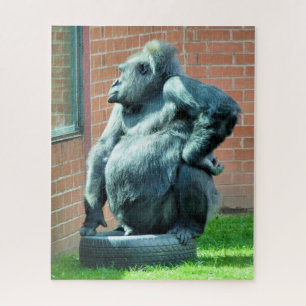 SÜßER GORILLA PUZZLE