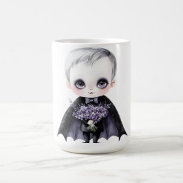 Süßer Gothic-Vampir-Halloween Kaffeetasse