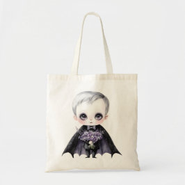 Süßer gothischer Vampir Halloween Tragetasche