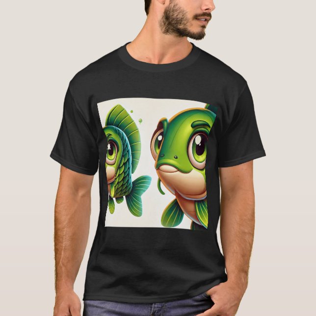 Süßer Graskarpfen T-Shirt (Vorderseite)