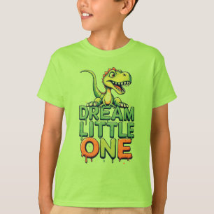 Süßer grüner Dinosaurier T-Shirt