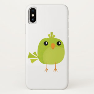 Süßer grüner Vogel-Cartoon Case-Mate iPhone Hülle