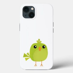 Süßer grüner Vogel-Cartoon Case-Mate iPhone Hülle