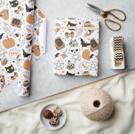 Süßer Gruseliger Halloween-Gruß Geschenkpapier