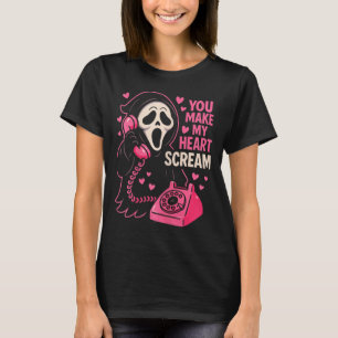 Süßer gruseliger Horror lässt mein Herz Valentinst T-Shirt