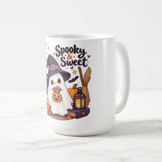 Süßer gruseliger und süßer Geist Kinder Hoodie Kaffeetasse