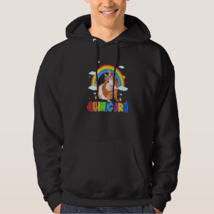 Süßer Guinicorn Meerschweinchen Regenbogen Einhorn Hoodie