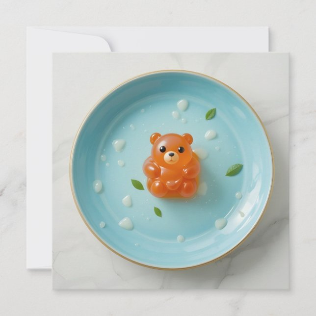 Süßer Gummibär Save The Date (Vorderseite)