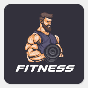 Süßer Gym / Fitness Aufkleber keine Ausreden