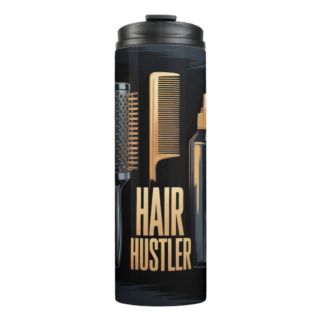 Süßer Haar-Händler Thermosbecher (Vorderseite)