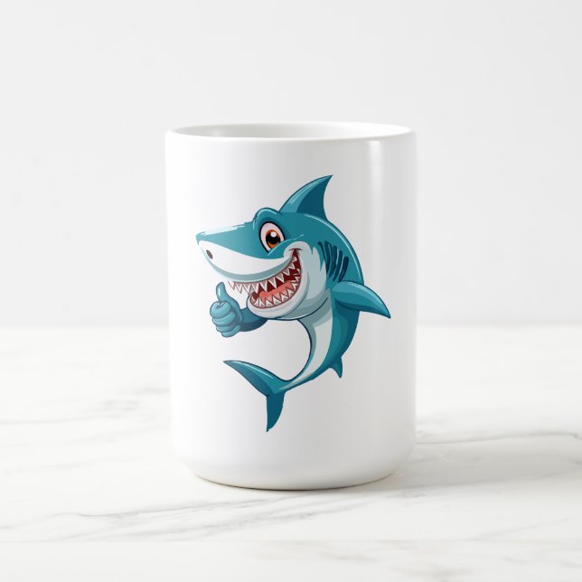 Süßer Hai Kaffeetasse (Mittel)