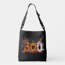Süßer Halloween BOO Kürbis Geist Katze Text Markie