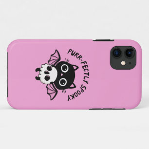 Süßer Halloween-Fledermaus-Kater - Purr-fectly Gru Case-Mate iPhone Hülle
