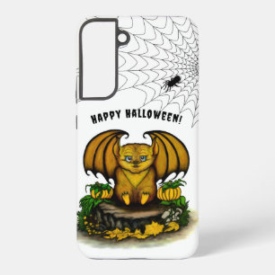 Süßer Halloween-Fledermaus Samsung Galaxy Hülle