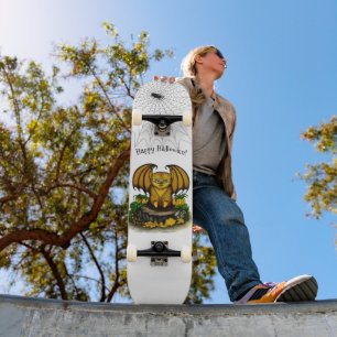 Süßer Halloween-Fledermaus Skateboard