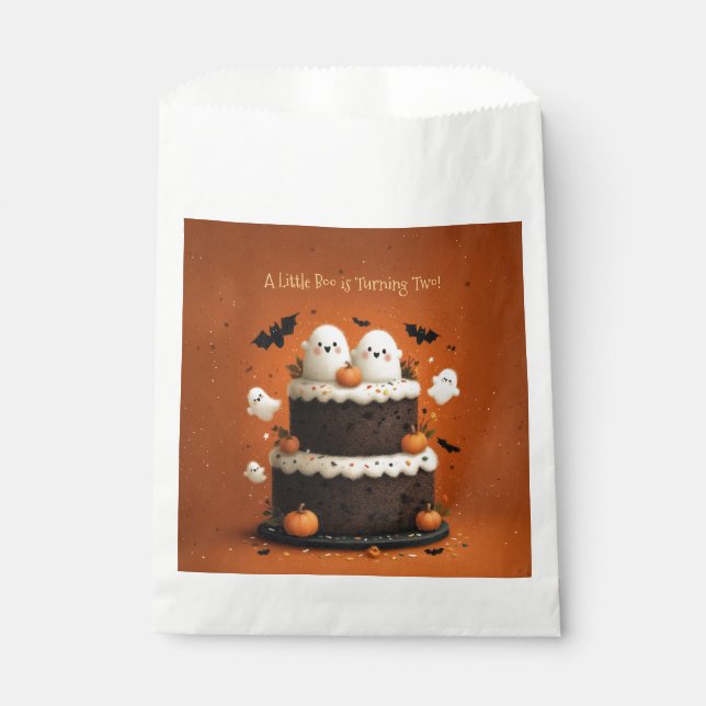 Süßer Halloween-Geist Ein kleines Buh  Geschenktütchen (Vorderseite)