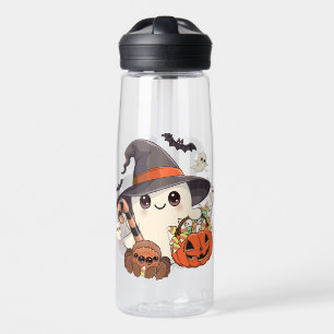 Süßer Halloween-Geist im Kawaii-Stil Trinkflasche