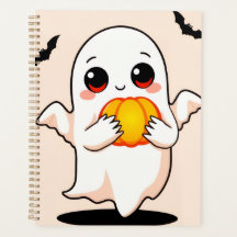 Süßer Halloween-Geist-Planer
