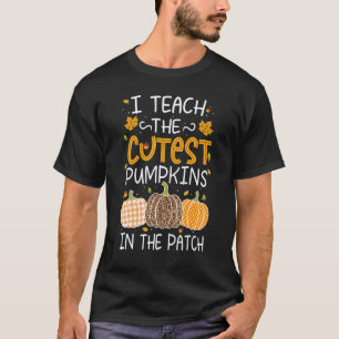 Süßer Halloween Herbst Vorschule Lehrer Süßeste T-Shirt