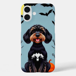 Süßer Halloween-Hund iPhone 16 Plus Hülle