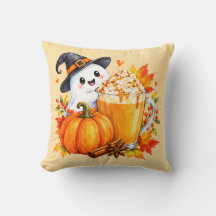 Süßer Halloween-Kürbis-Geist